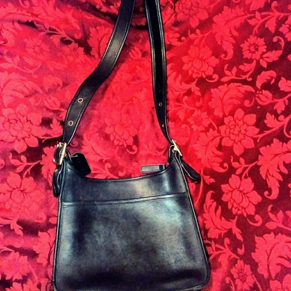 Coach purse soft black leather - Picture 1 of 7